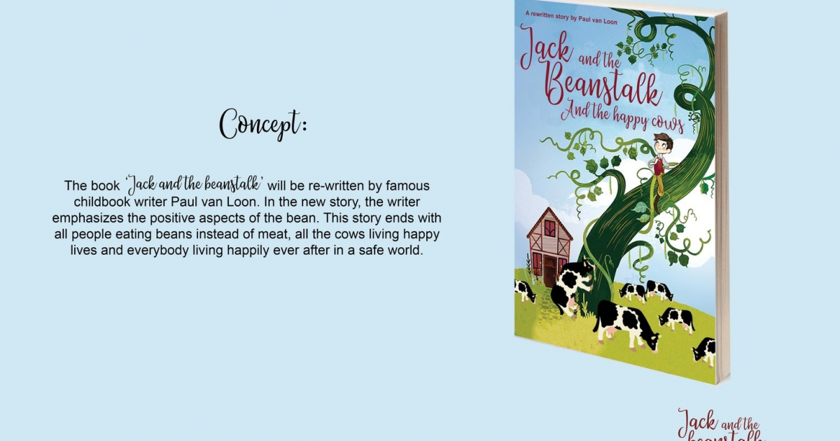 Jack and the beanstalk and the happy cows