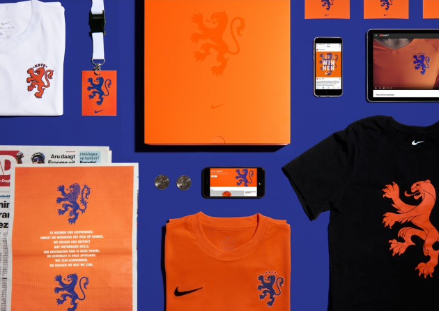 KNVB Football Lionesses Orange 