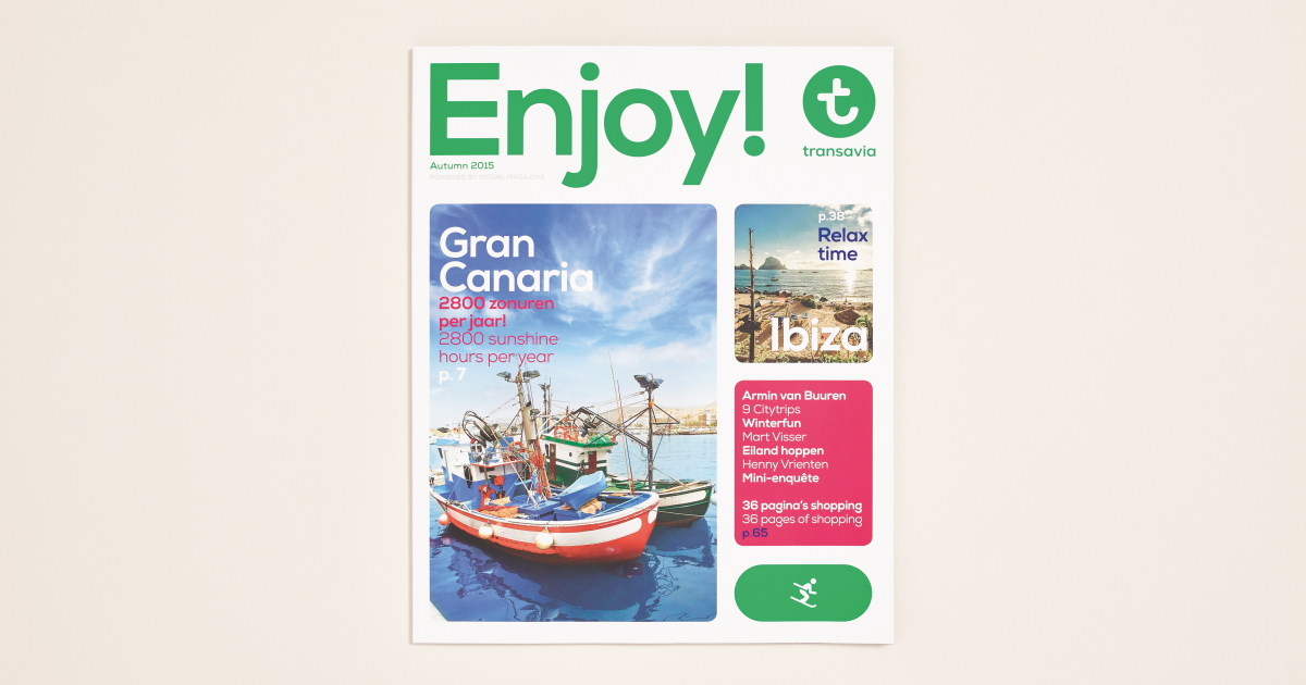 Transavia visual identity