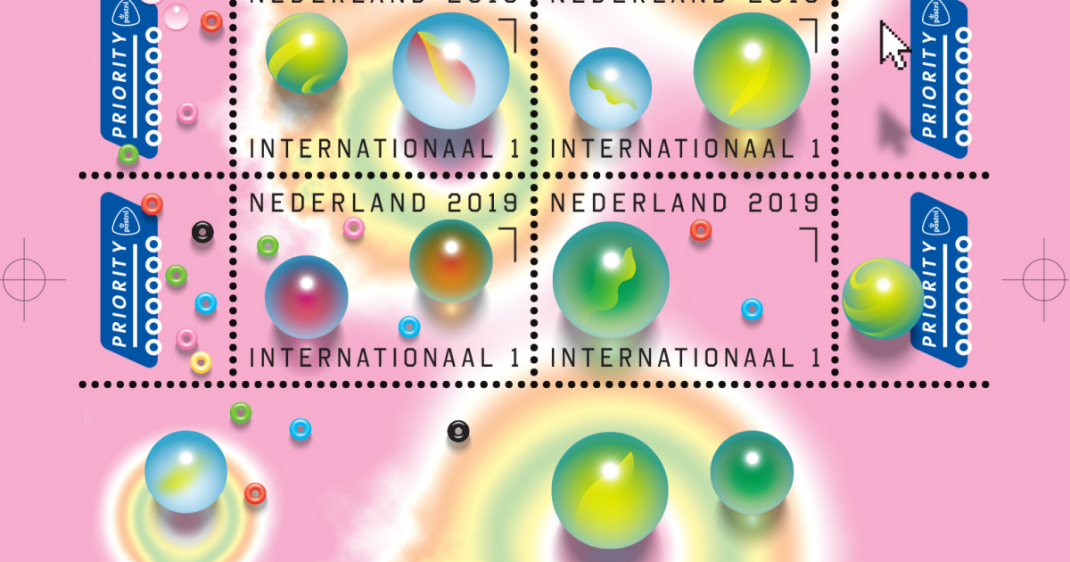 ‘I want to exaggerate natural phenomena’ – Michiel Schuurman on his project 'Gewoontjes' Stamps for PostNL